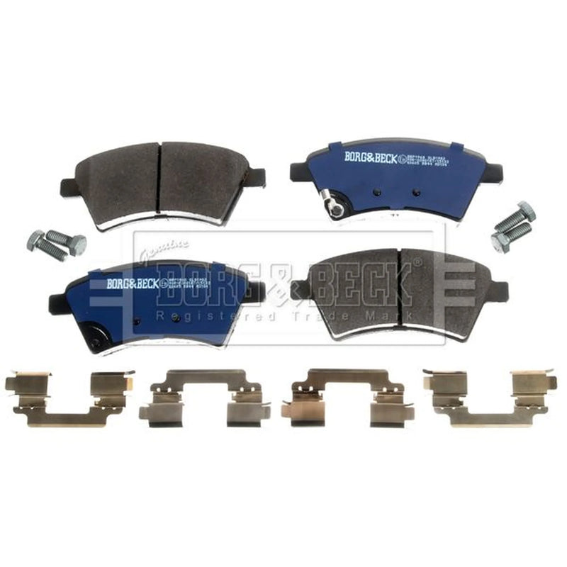 Borg & Beck 4 x Front Brake Pad Set BBP1968