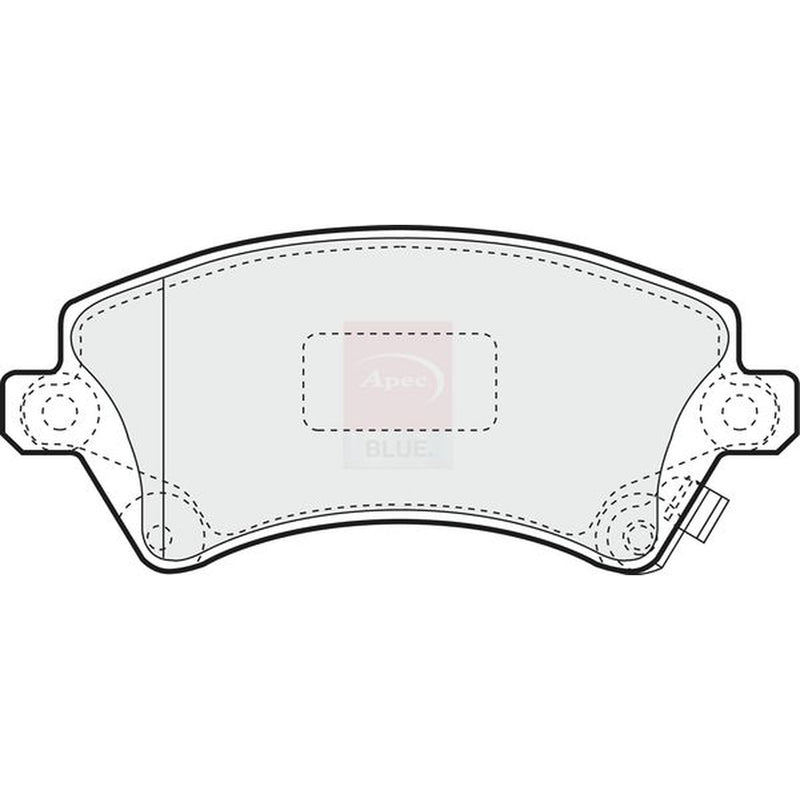 Apec Front Brake Pad Set PD3100