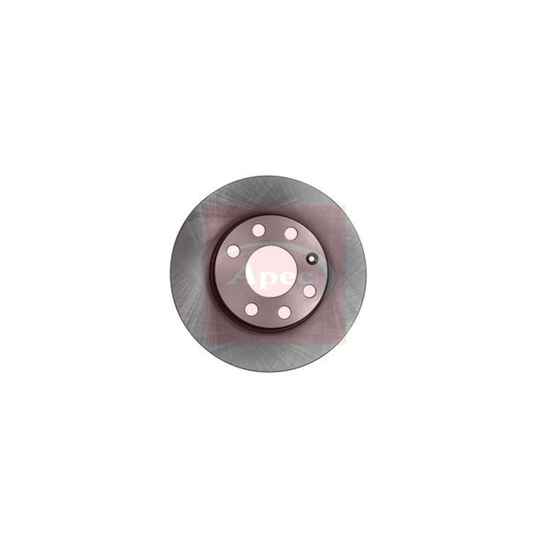 Apec 2 x Solid Front Brake Discs DSK117