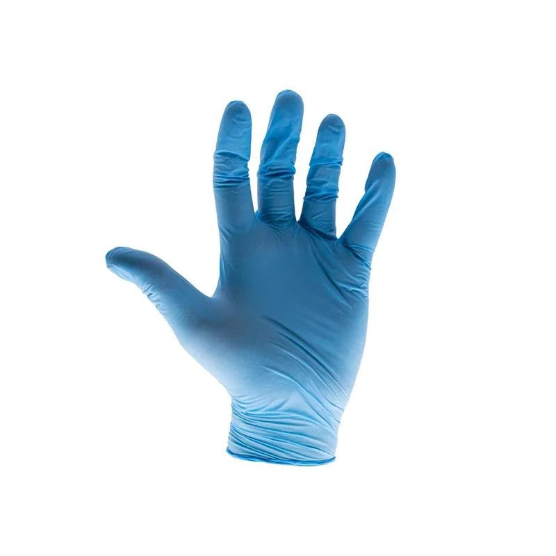 Scan Blue Nitrile Disposable Gloves Large (Box of 100) - KS-ST RT021