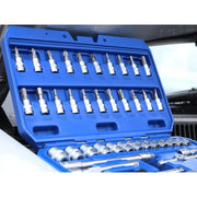 Faithfull 1/4in Drive Socket Set, 46 Piece - FAISOC1446MN