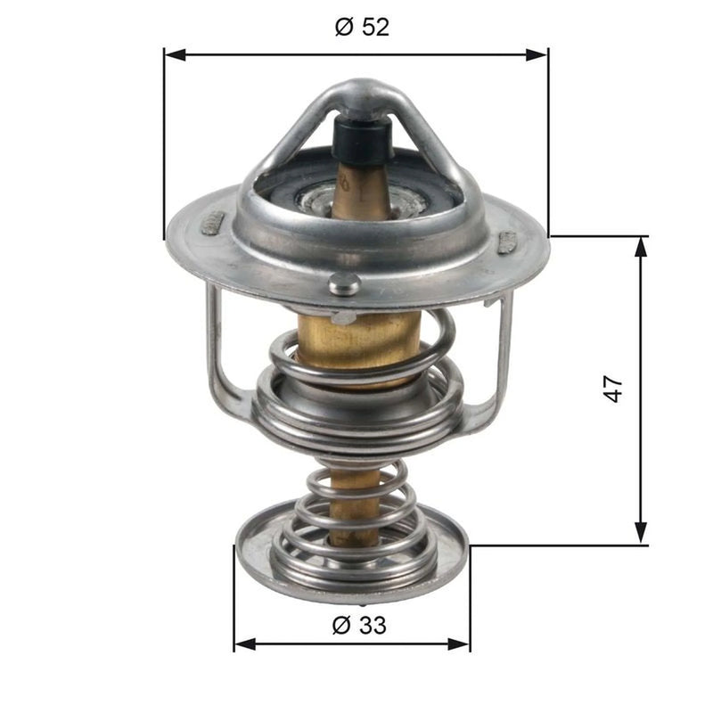 Gates Thermostat,Coolant TH30580G1