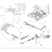 Draper Upper Cover for Power Tools YWB200-2