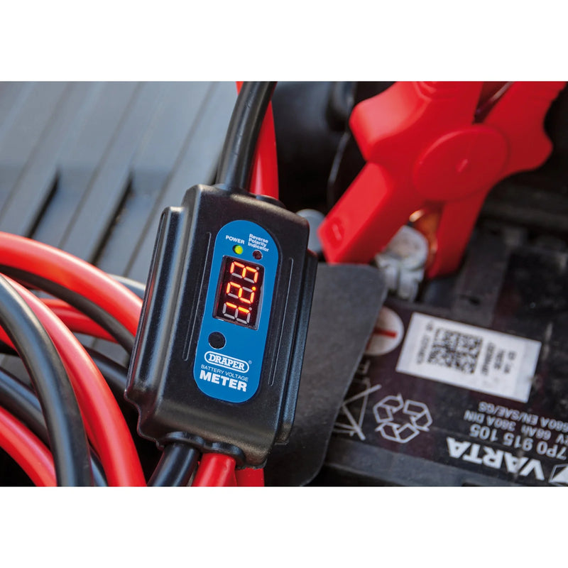 Draper Booster Cables 5m x 29mm² with Surge Protection