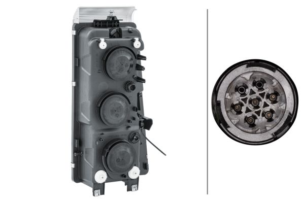Hella Headlight Headlamp H7 Left