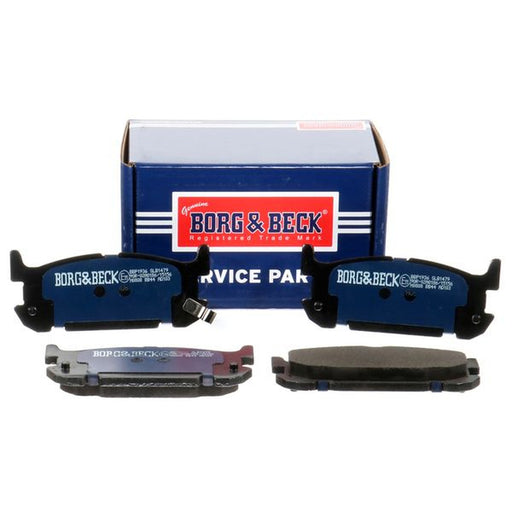 Borg & Beck 4 x Rear Brake Pad Set BBP1936