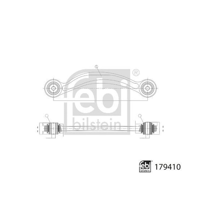 Febi Control/Trailing Arm Front 179410