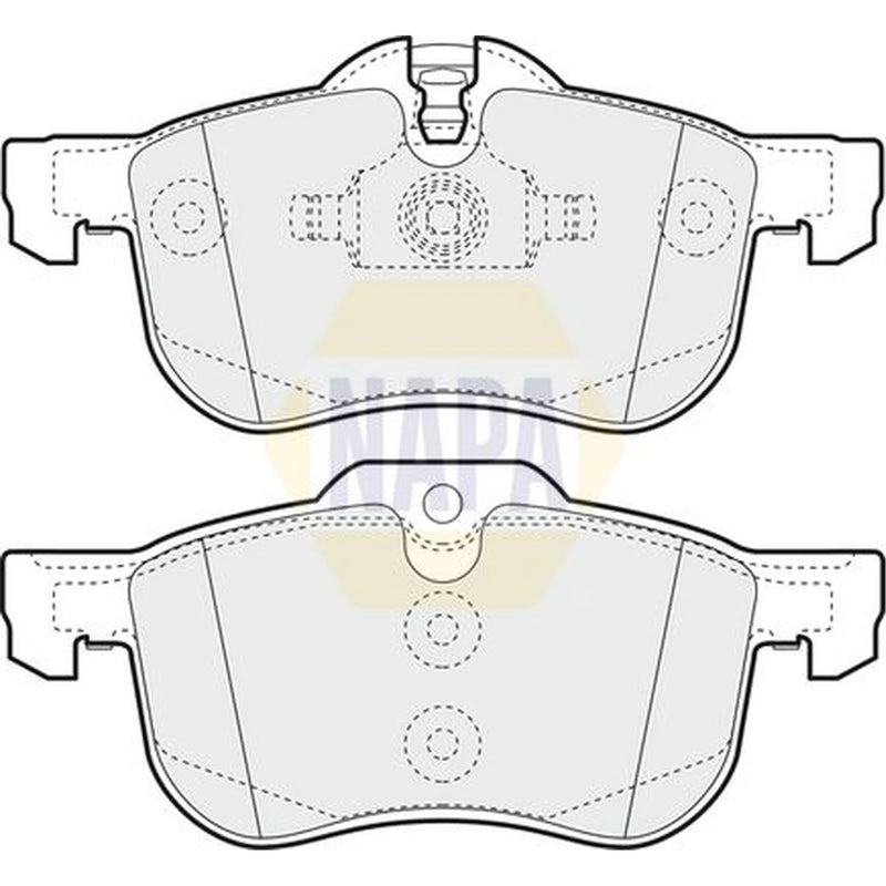 NAPA Front Brake Pad Set NBP1722