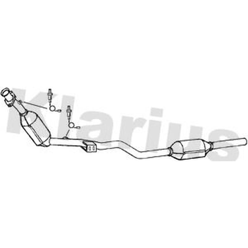 Klarius Catalyst Type Approved With Pipe 322485