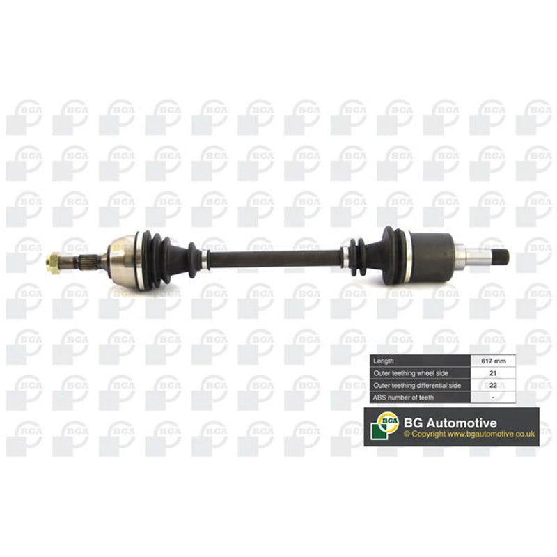 BGA CV Drive Shaft Driveshaft Front Left DS1432L