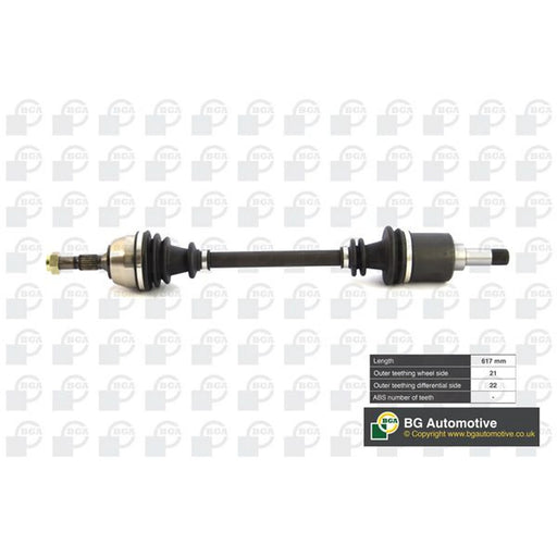 BGA CV Drive Shaft Driveshaft Front Left DS1432L
