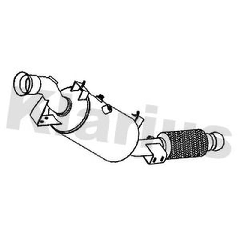 Klarius Diesel Particulate Filter W/Cat T/A 390358