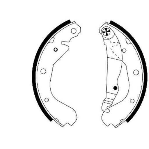 Mintex Brake Shoe Set Axle Kit MFR179