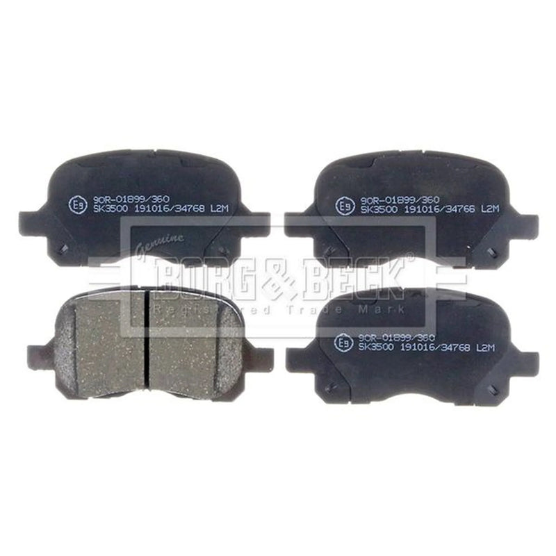 Borg & Beck 4 x Front Brake Pad Set BBP1771