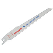 LENOX 20572-656R Wood Cutting Reciprocating Saw Blade 150mm 6 TPI (Pack 5)