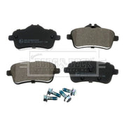 Borg & Beck 4 x Rear Brake Pad Set BBP2417