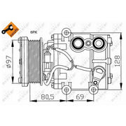 NRF Air Conditioning Compressor 32401