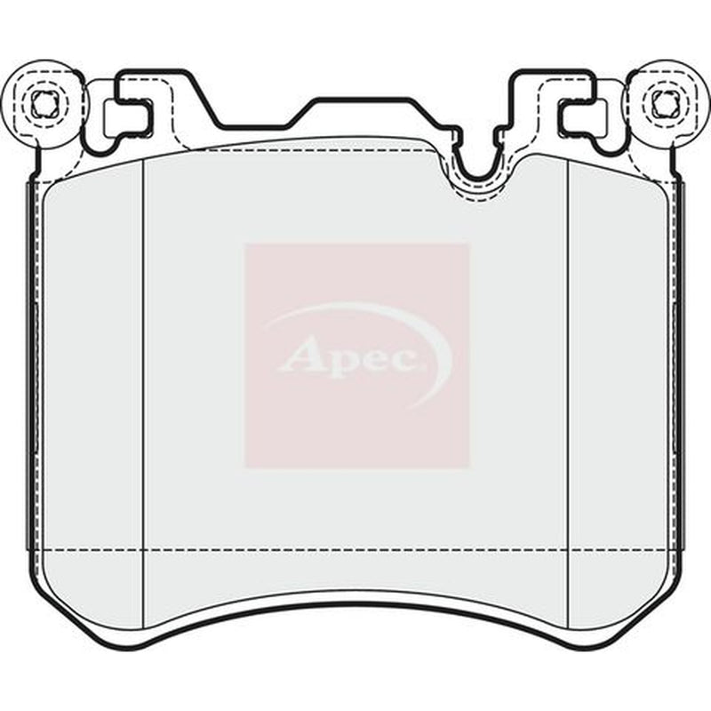 Apec Front Brake Pad Set PAD1738