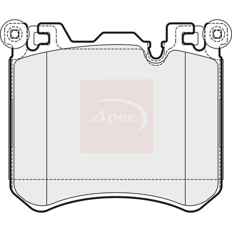 Apec Front Brake Pad Set PAD1738