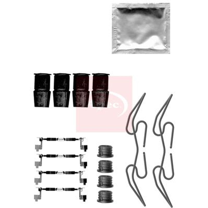 Apec Brake Pad Accessory Fitting Kit Rear KIT1572