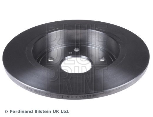 Blue Print 2 x Brake Disc Set Solid Rear