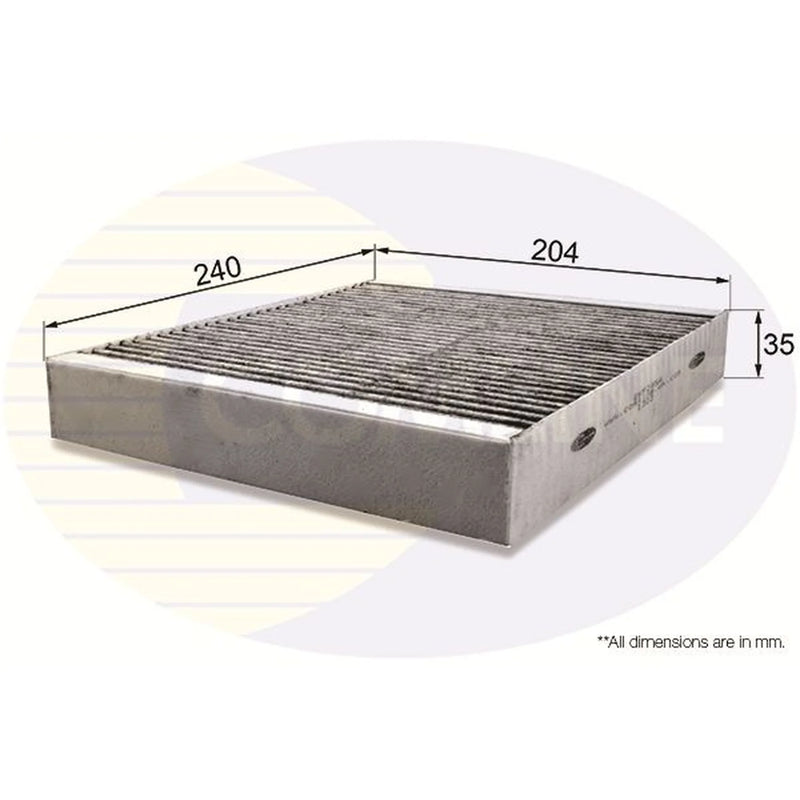 Comline Cabin Air Filter (Pollen Filter) EKF295A