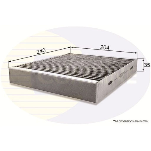 Comline Cabin Air Filter (Pollen Filter) EKF295A