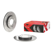 Brembo Xtra 2 x Perforated Rear Brake Discs 08.5334.1X