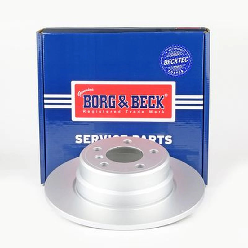 Borg & Beck 2 x Solid Rear Brake Discs BBD5900S