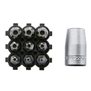 Teng Tools Bit Set IPR 10 Pieces 1/4" Drive