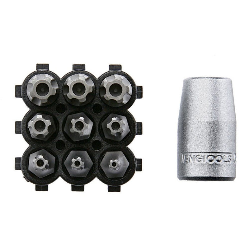 Teng Tools Bit Set IPR 10 Pieces 1/4" Drive