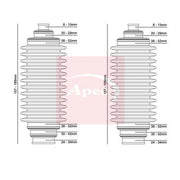 Apec Steering Bellow Kit Front ACB3007