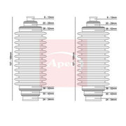 Apec Steering Bellow Kit Front ACB3007