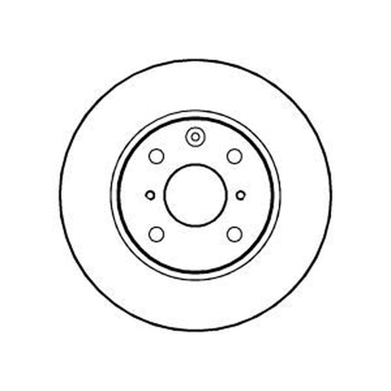 Abtex 2 x Vented Front Brake Discs BD1261V