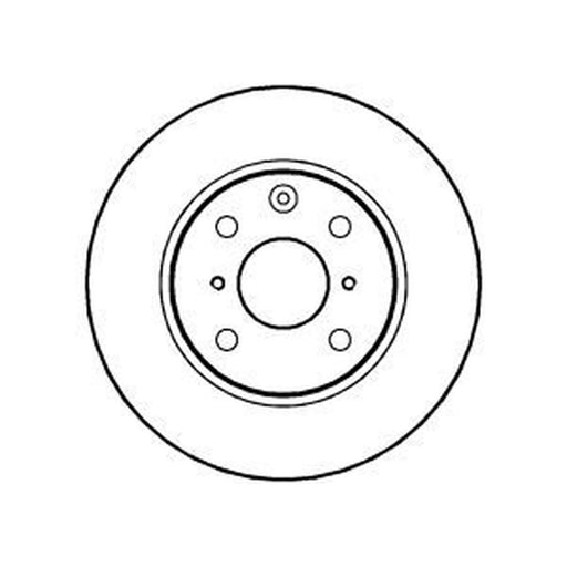 Abtex 2 x Vented Front Brake Discs BD1261V