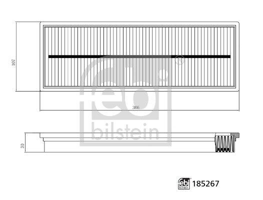Febi Cabin Air Filter (Pollen Filter)