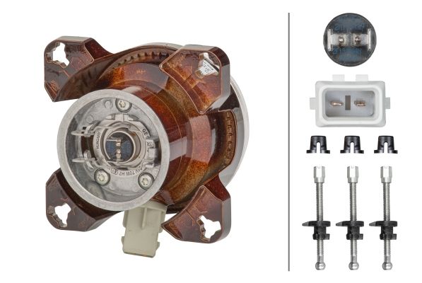 Hella Insert, high beam headlight Right 1K0 008 191-007 71701727MO