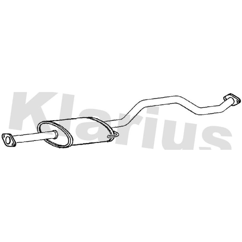 Klarius Box With Centre Pipe Centre TY674W