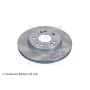 Blue Print 2 x Internally Vented Front Brake Discs ADU174321