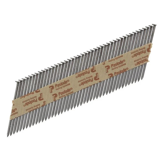 Paslode 3.1 x 75mm 350 Ring Nails Bright Finish Box of 2200 + 2 Fuel Cells