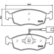 DON Front Brake Pad Set PCP1288