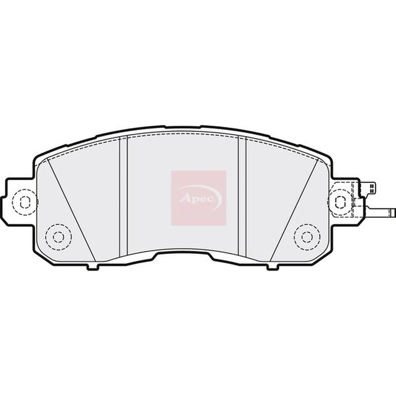 Apec Front Brake Pad Set PAD2219