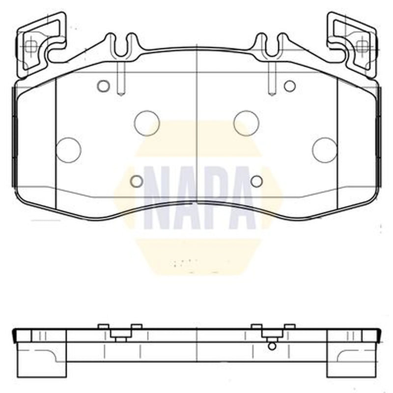 NAPA Front Brake Pad Set NBP1941