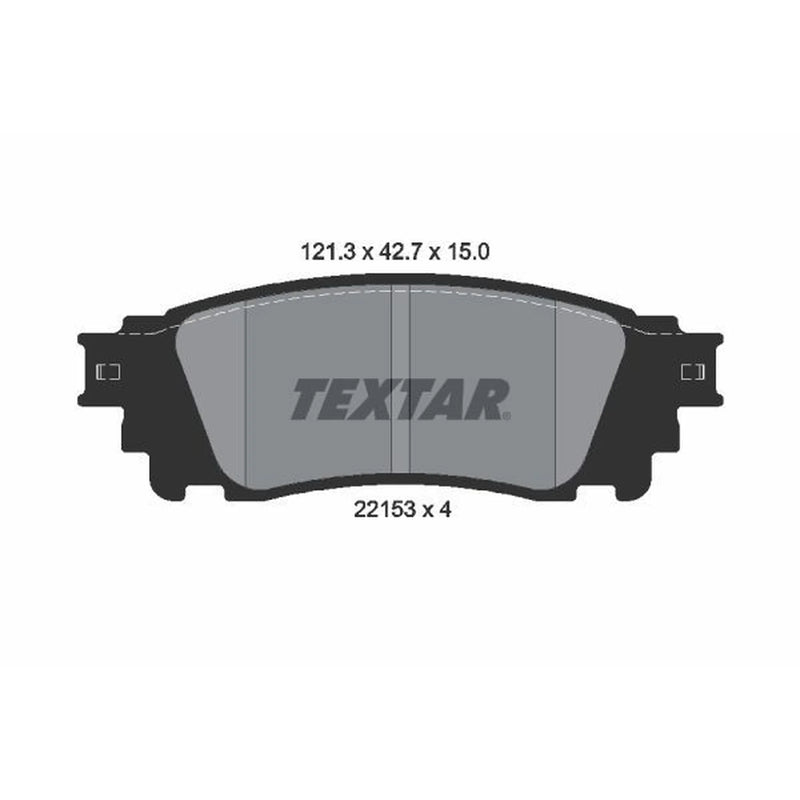 Textar Rear Brake Pad Set 2215301