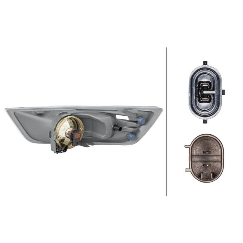 Hella Front Right Fog Light W5W 1NE 010 305-021