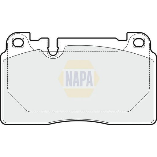 NAPA Front Brake Pad Set NBP1304