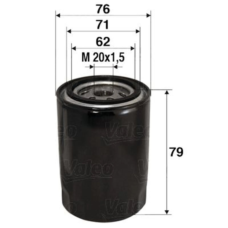 Valeo Engine Oil Filter 586037