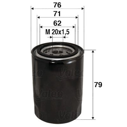 Valeo Engine Oil Filter 586037