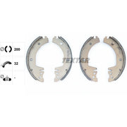 Textar Brake Shoe Set Axle Kit 91041700