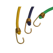 Olympia Bungee Cord Yellow 120cm 6 Piece - 05-434